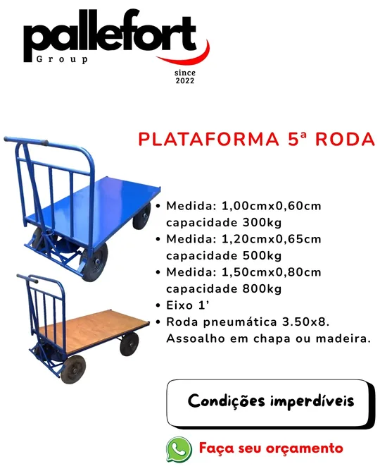 Plataforma 5ª Roda - Pallefort
