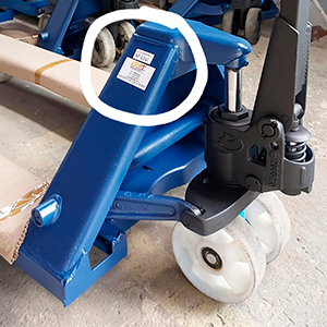 Detalhe técnico de reparo